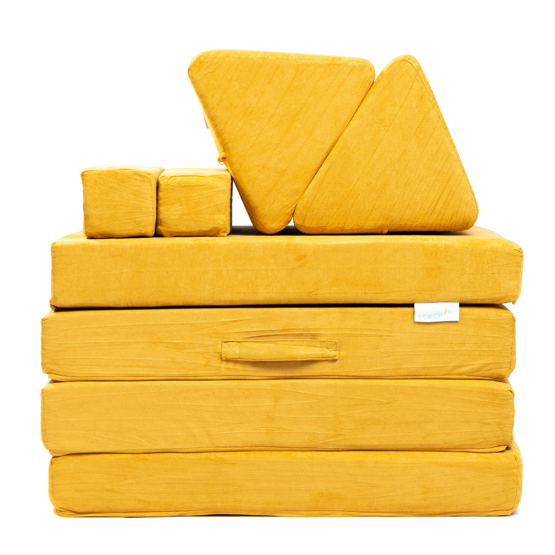 stackies (a malaysian modular play couch, modular kids play sofa in malaysia) is a stackable play sofa. It can be stacked up and stowed away to save space, perfect for small spaces. perfect kids furniture for condominiums. 